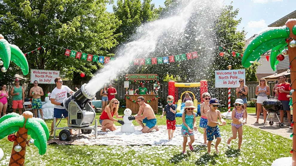 Top 3 Guide to Artificial Snow for a Magical Christmas in July