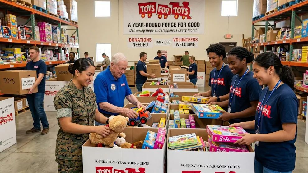 Toys for Tots: Inspiring a Year-Round Force for Good
