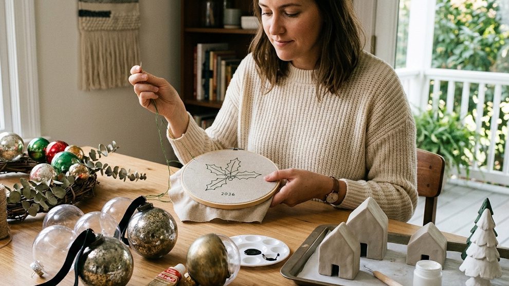 Start Early, Celebrate More: 5 DIY Christmas Crafts to Make Now for 2026